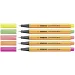 Stabilo: Point 88 Mini set di penne a punta fine neon 5 pezzi