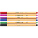 Stabilo: Point 88 set da 6 penne a punta fine di colori assortiti