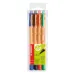 Stabilo: Set di 4 pennarelli GREENpoint da 0,8 mm