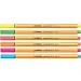 Stabilo: Set di penne fineliner Point 88 con colori neon, confezione da 6 pezzi