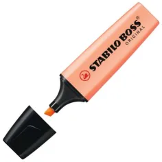 Stabilo: evidenziatore BOSS Original pastello colore pesca, punta 2–5 mm immagine 2