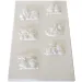 Stampo per colata in gesso di figure a coppie