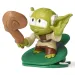 Star Wars Battle Bobblers R2-D2 vs Yoda figure con clip - Hasbro