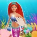 Steffi Love: Bambola sirena con pinna luminosa arcobaleno 29cm - Simba Toys