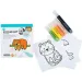 Sticker Art: Set di adesivi colorabili con animali - Comansi