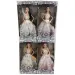 Stile di moda bambola in abito da sposa in diverse varianti