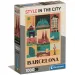 Stile nella città Barcellona puzzle da 1000 pezzi - Clementoni