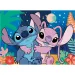 Stitch 2 in 1 puzzle da 24 pezzi e libro da colorare 35x25cm - Lisciani