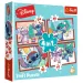 Stitch 4 in 1 puzzle da 35-48-54-70 pezzi Trefl