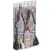 Stop &amp; Look: Casa di carta natalizia con luce 17x5x30cm