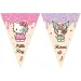 Striscione per festa Hello Kitty e Kuromi 200 cm