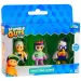 Stumble Guys confezione da 3 mini figure assortite, serie 3, 1 pezzo