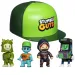 Stumble Guys mini figura a sorpresa con cappello, serie 2, 1 pezzo