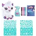 Style 4 Ever peluche colorabile unicorno cosmico con luci