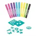 Style4Ever Pennarelli per peluche colorabili 10 pezzi