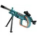SuperShoot: Mitragliatrice elettronica M249 spara-spugne con proiettili e batteria 81cm