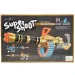 SuperShoot: Mitragliatrice elettronica gigante spara-spugne con proiettili e batteria 70cm