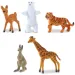 Tappeto da gioco Habitat degli animali con figure di animali 200x150cm - Melissa &amp; Doug