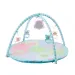 Tappeto da gioco per bambini con orsetto di colore blu