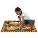 Tappeto da gioco per costruzioni con macchine da lavoro in legno - Melissa &amp; Doug