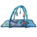 Tappeto per bambini con animali allegri, con mordicchiatore e musica, 77x43 cm