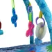 Tappeto per bambini con animali allegri, con mordicchiatore e musica, 77x43 cm