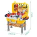 Tavolo da lavoro portatile con stoccaggio 34,5x22x41cm