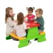 Tavolo da picnic verde 70x79x47cm