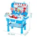 Tavolo medico portatile in contenitore 34,5x22x41cm