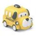 Taxi con cagnolino a retrocarica
