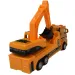 Team di Servizio: Camion a inerzia da costruzione con luci e suoni in diverse varianti 20cm