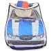 Tenda da gioco a forma di auto della polizia con finestre a rete 99x50x50cm