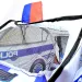 Tenda da gioco a forma di auto della polizia con finestre a rete 99x50x50cm
