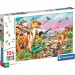 Terra dei dinosauri puzzle Supercolor da 104 pezzi - Clementoni