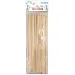 The Littlies: Bastoncini di legno naturali appuntiti set da 50 pezzi 25cm