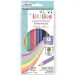 The Littlies: Set di 12 matite colorate senza legno, colori pastello