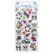 The Littlies: Set di adesivi 3D soffici con panda su foglio da 10x22 cm