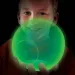 Tiny Wubble palla di bolle verde che si illumina al buio 30cm