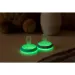 Tommee Tippee: Set di 2 succhietti notturni fluorescente a forma di seno materno (0-6 mesi)