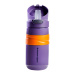 Tommee Tippee: Superstar bicchiere con cannuccia Flip top colore viola 500ml (18 mesi+)