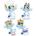 Tomy Toomies: Puzzle da bagno Bluey con 4 figurine