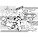 Topolino 2 in 1 puzzle da 60 pezzi e album da colorare 50x35 cm - Lisciani