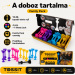 Tossit Family Pack – gioco di freccette con ventose nei colori rosa, lilla, blu e giallo