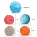 Touchball: Set di 5 palline con animali per lo sviluppo del tatto