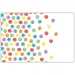 Tovaglia in plastica a pois colorati – 120x180 cm