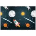 Tovaglia in plastica avventura spaziale 120x180cm
