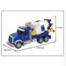 ToyStar camion betoniera blu con effetti luminosi e sonori 41 cm