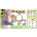 Track Racing: Set da corsa infuocato con 2 loop a 360 gradi e 1 auto in scala 1/64