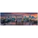 Tramonto sul Tamigi HQC puzzle panoramico da 1000 pezzi con poster - Clementoni