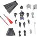 Transformers: Mix Mashers Deluxe Darth Vader figura con accessori - Hasbro